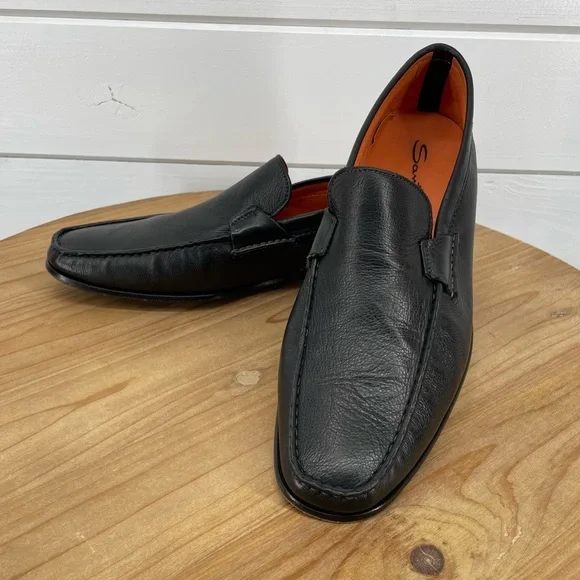 Santoni | Shoes | Santoni Calfskin Loafers Size 5 | Poshmark display picture 3